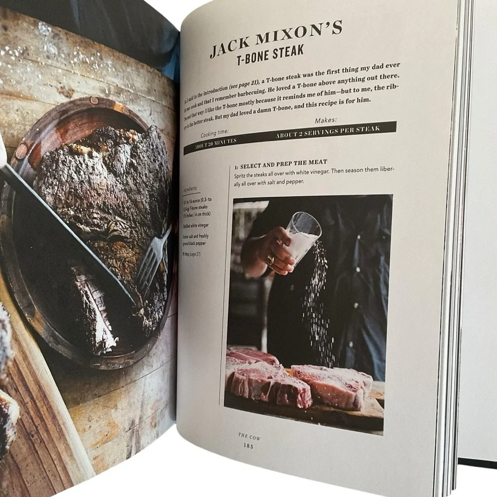 Myron Mixon BBQ Rules Hardcover Smoker Cookbook Guide